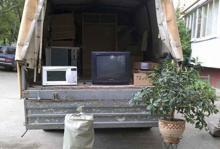 Перевозка холодильника, шкафа, плиты, дивана, других грузов из Москвы в Деревню поповкино тульской области