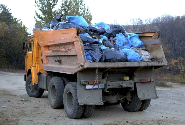 Вывоз бытового мусора дешево из Руза в Руза