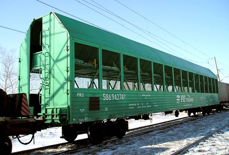 Железнодорожные перевозки авто  из Абакана в Курск
